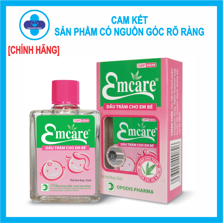 Dầu tràm em bé  EMCARE chai 25ml