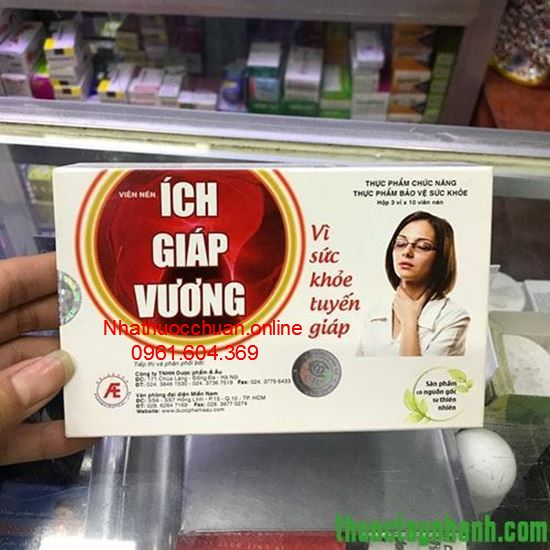 Ích Giáp Vương ( Hộp 3 vỉ* 10 viên)