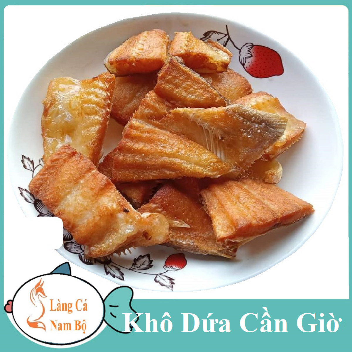 Khô cá dứa - khô cá dứa thiên nhiên miền tây- thịt chắc béo- ít mỡ-làng cá nam bộ