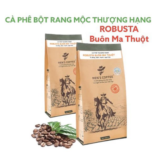 Cà Phê Bột Men s Coffee - Dòng Robusta Đặc Sản Buôn Ma Thuột gói 500gr