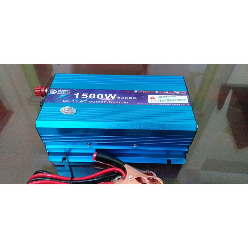 Bộ điện 24V lên 220V 1500W
