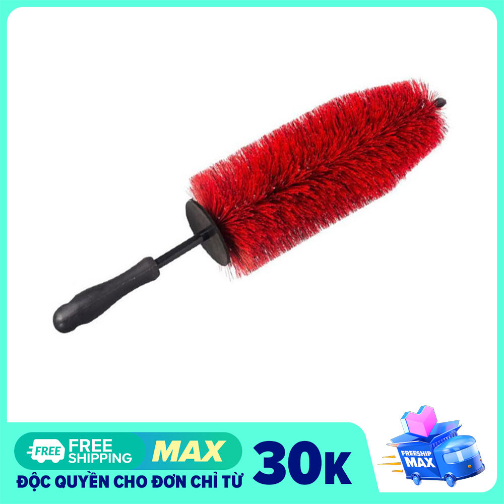 Chổi vệ sinh vành lazang/ Chổi vệ sinh khoang máy động cơ ô tô FOCAR rim brush SIZE LỚN 40x10 CM - Chổi cọ vành, chổi vệ sinh động cơ ô tô