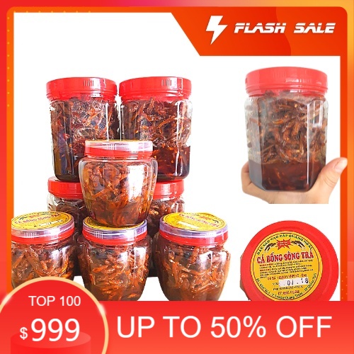 Cá bống Sông Trà 550gram cá Bống rim Quảng Ngãi đặc sản Quảng Ngãi đặc sản miền trung