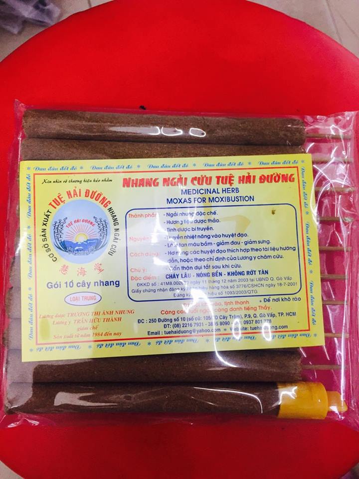 Nhang Ngải Cứu gói 10 cây