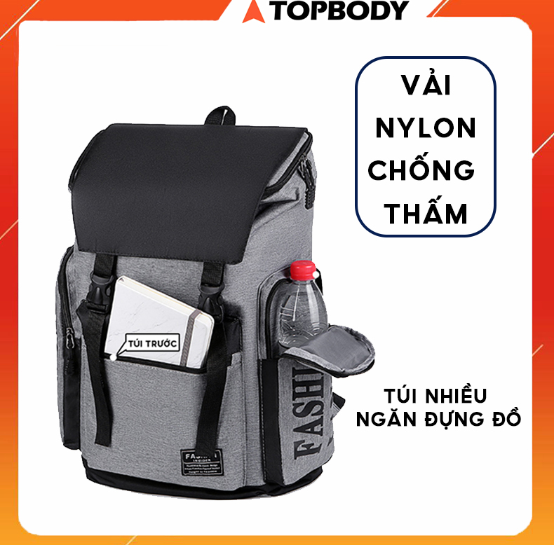Balo đựng laptop 15.6 inch, đi làm, đi học tiện dụng topbody