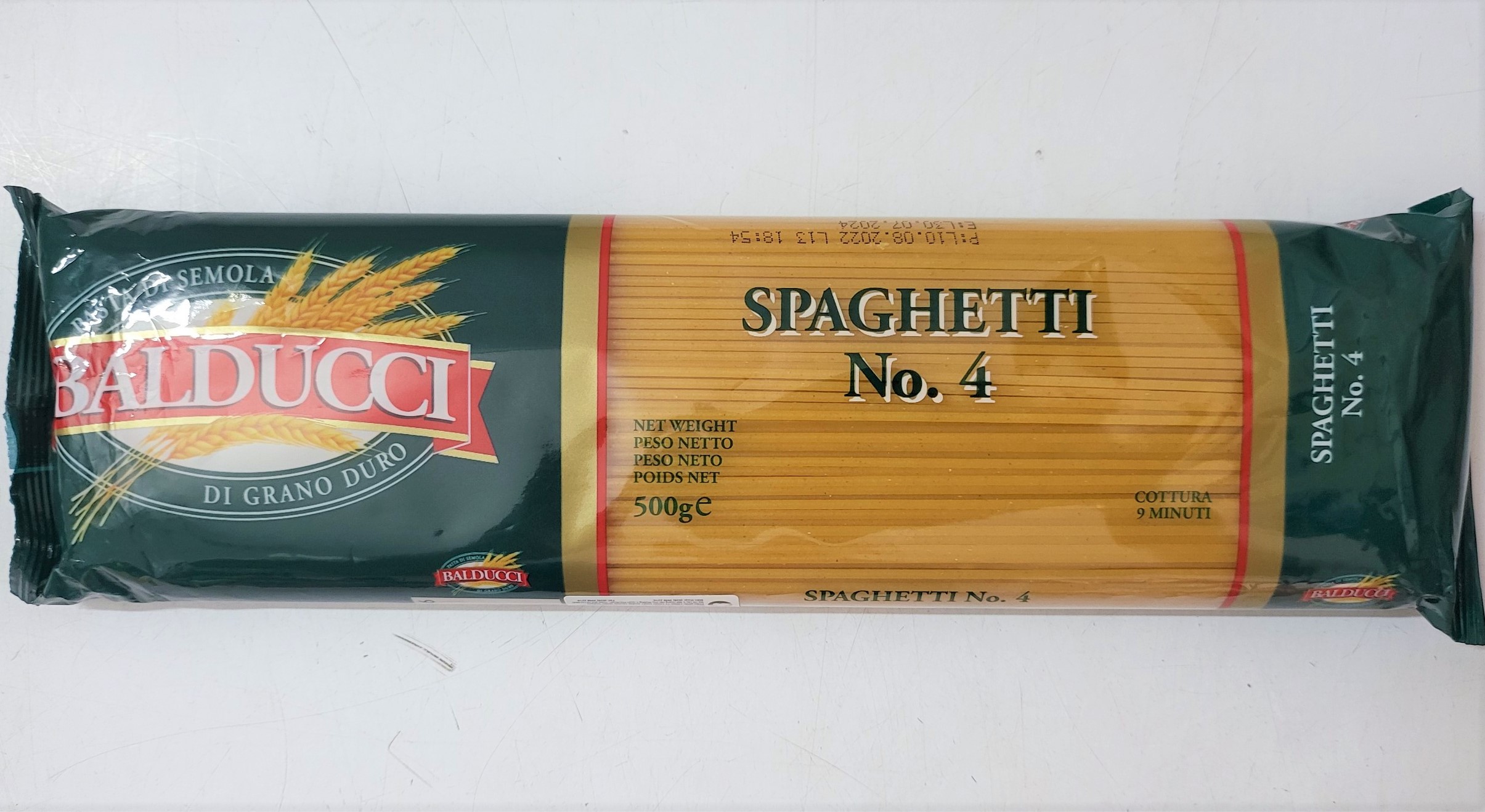Mì ý sợi tròn balducci no 4 spaghetti pasta