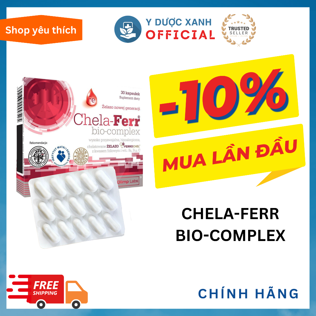 CHELA-FERR BIO COMPLEX, 30 pills