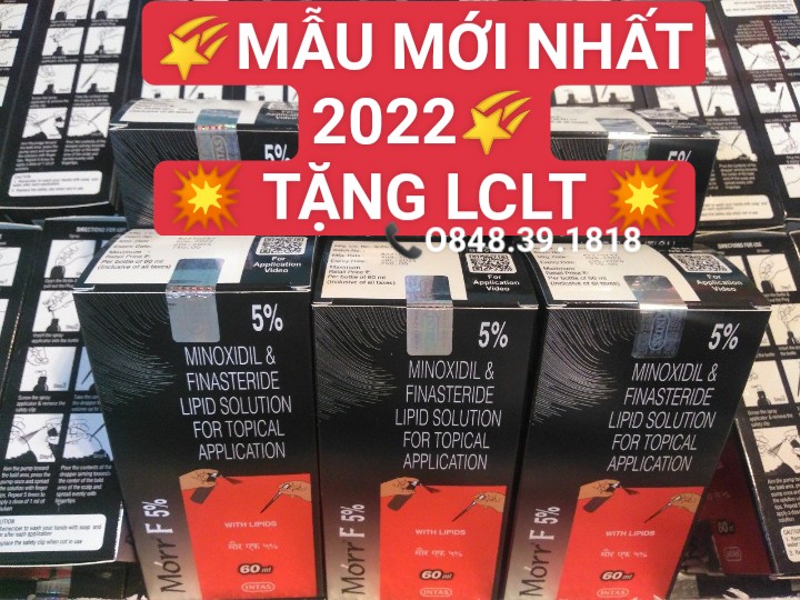[HCM] TẶNG PEO MIX - Dung Dịch Minoxidil 5% & Finasteride 5% - Morr F5%