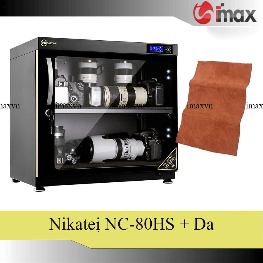 Tủ chống ẩm nikatei nc-80hs black