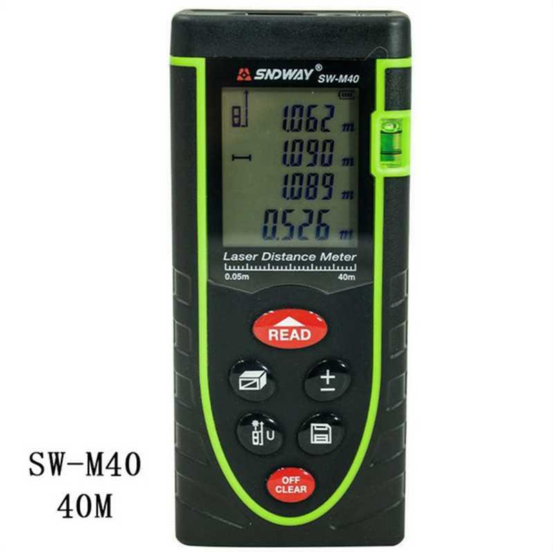 Máy đo khoảng cách laser 40m sndway sw-m40