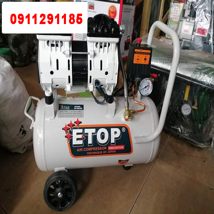 Máy nén khí không dầu Etop 30L