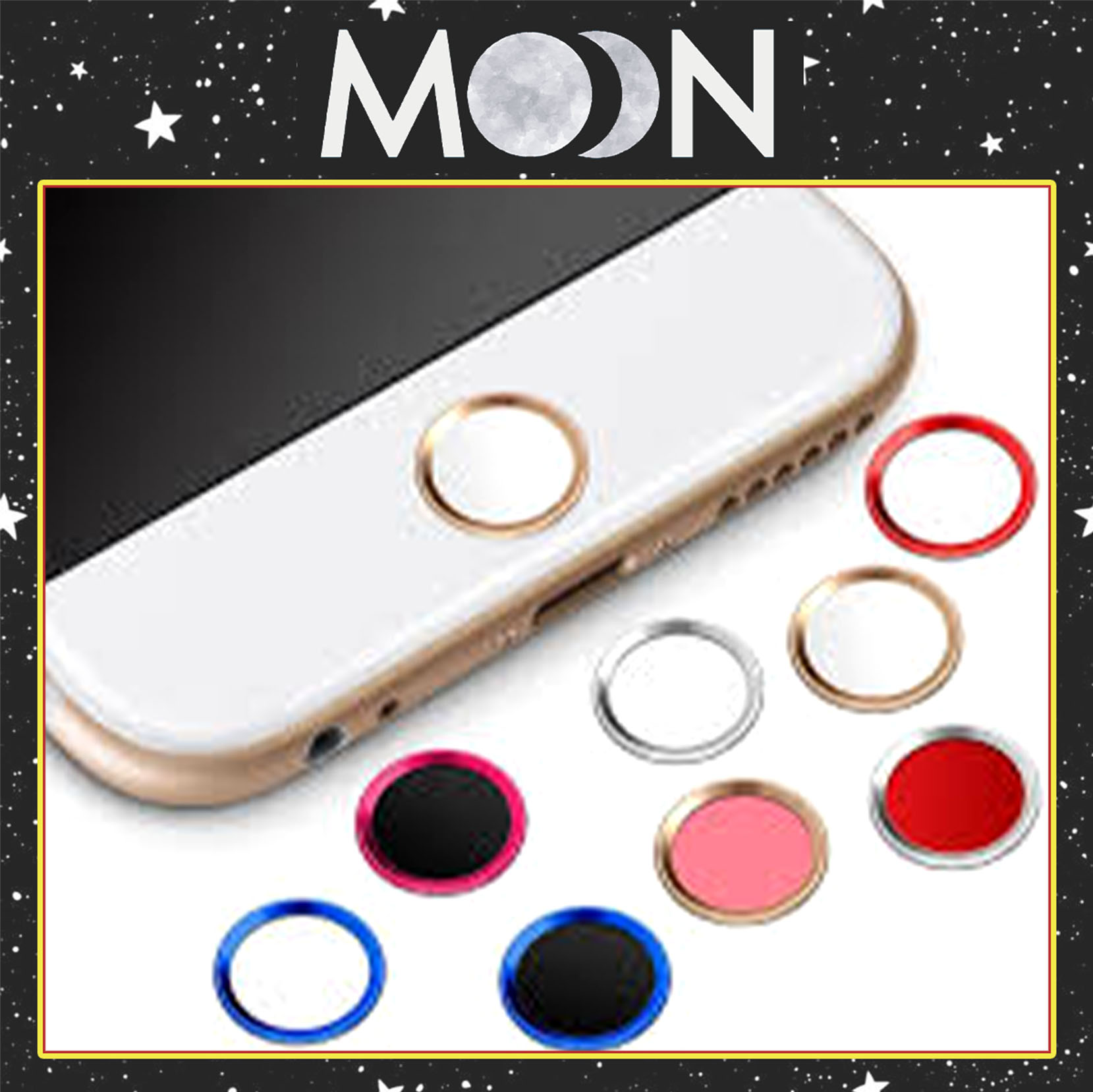 Nút home dán có nhận vân tay cho iphone ipad 5/5s/6/6plus/6s/6splus/7/7plus/8/8plus cực nhạy, chống trầy xước