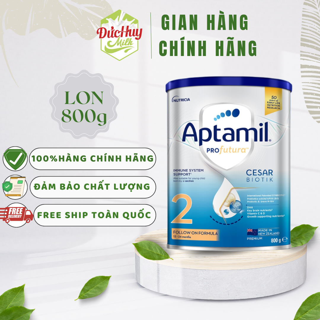Aptamil Profutura Cesarbiotik Powdered Milk No. 1 & 2 for Babies 12 - 24 Months Old