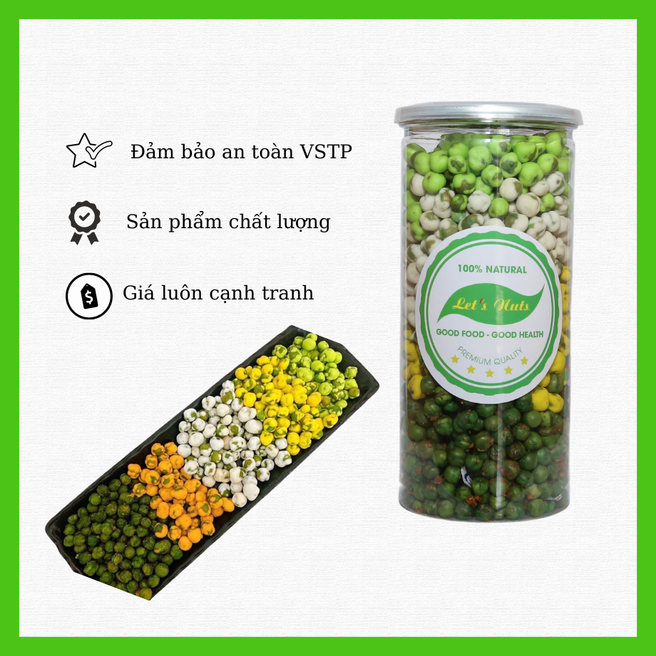[HCM]Đậu hà lan mix ngũ vị giòn ngon đậm vị hàng tuyển lon 450g Susuto Shop
