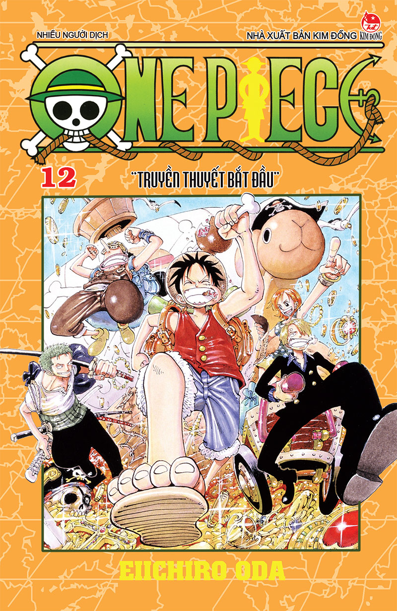 Kim đồng - one piece - tập 12
