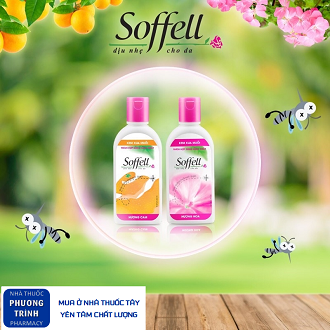 Kem thoa xua muỗi, chống muỗi soffell 60ml