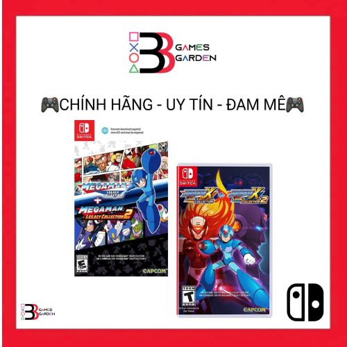 GAME NINTENDO SWITCH MEGA MAN X LEGACY COLLECTION 1+2