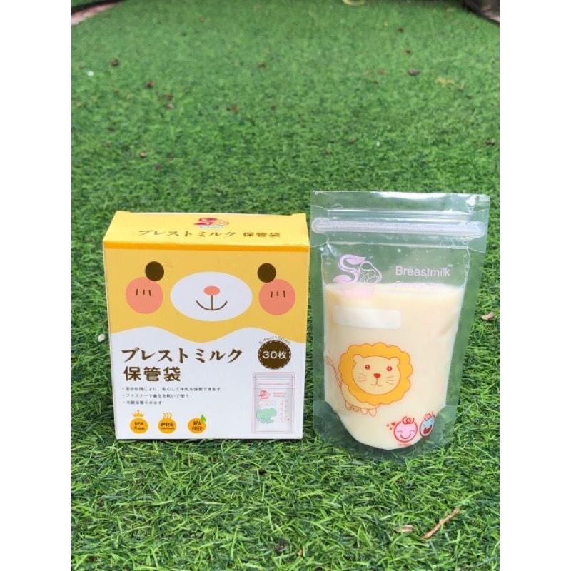 Hộp 30 túi trữ sữa sami nhật bản 100ml