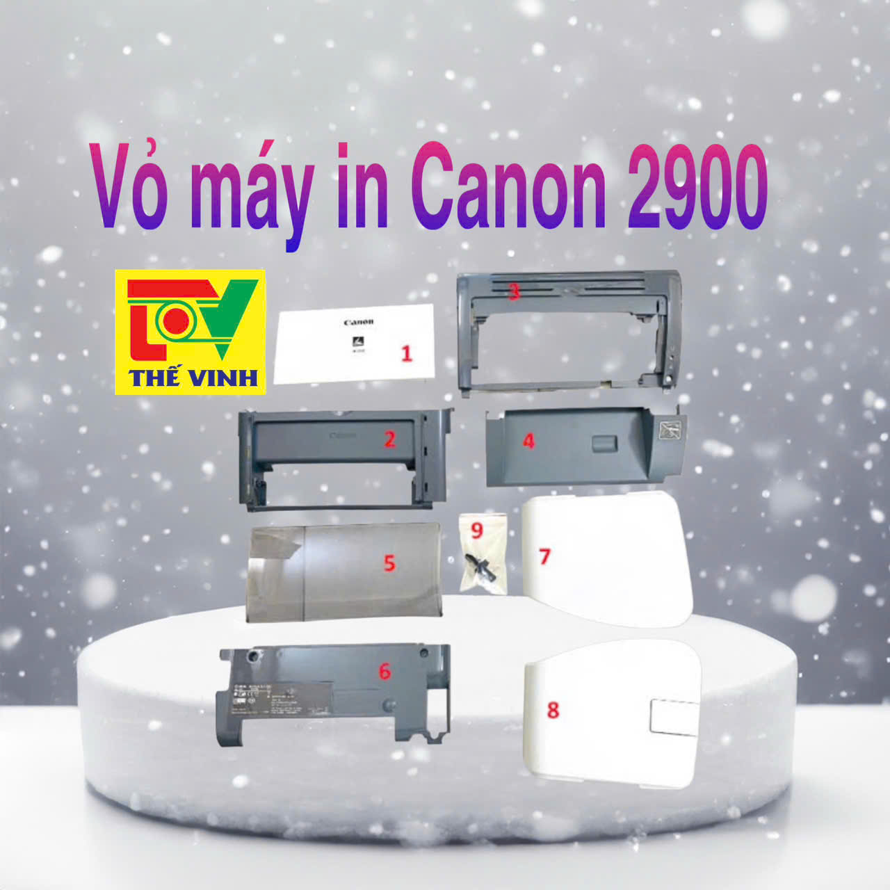 Bộ vỏ máy in Canon 2900
