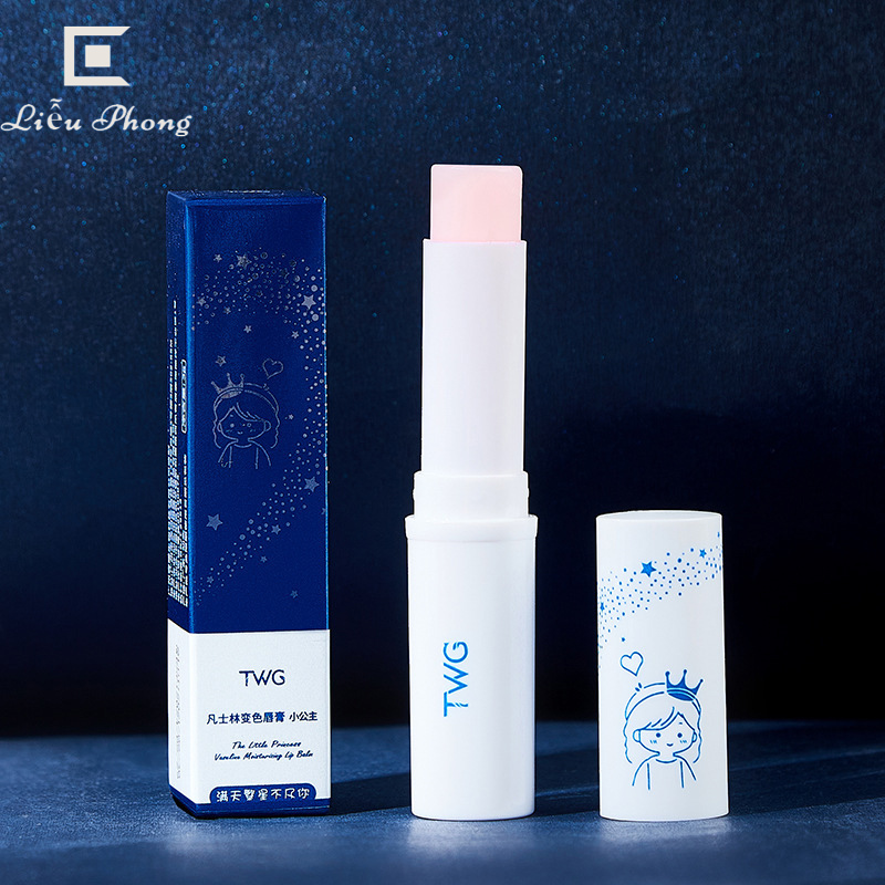Son Dưỡng Có Màu Và Không Màu Vaseline Lip Balm Son Dưỡng Môi Moi Cute TWG Đổi Màu Theo Nhiệt Độ, Dưỡng Ẩm 12h