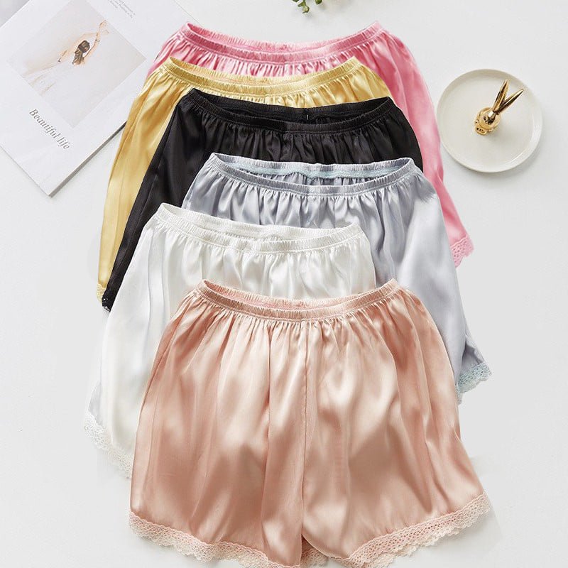 Quần lụa cộc mặc nhà hisexy lụa satin q02