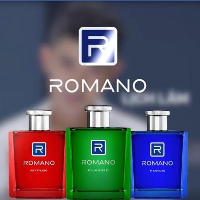 Nước hoa Nam Romano 50ml - Classic / Force / Attitude