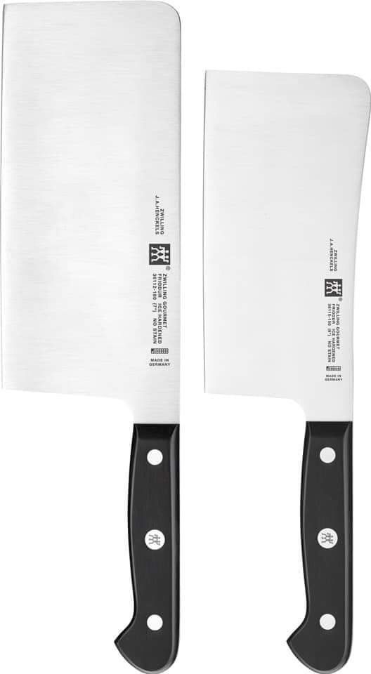 Set dao chặt và dao thái bản to zwilling gourmet - made in germany