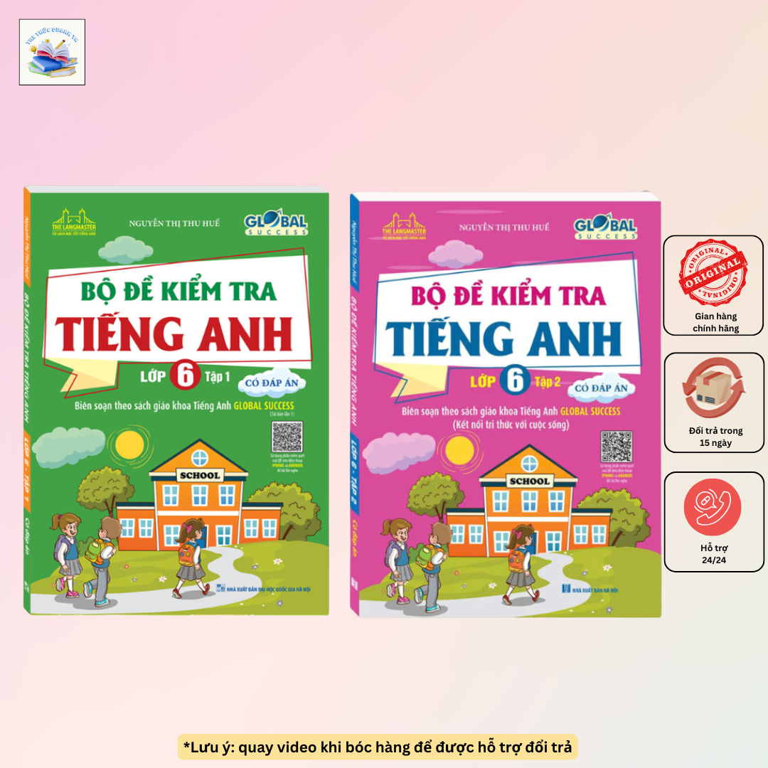 Sách - global success bộ đề kiểm tra tiếng anh lớp 6