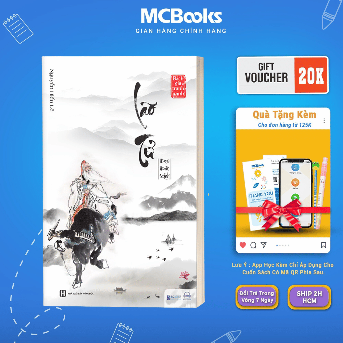 Sách - lão tử đạo đức kinh - nguyễn hiến lê - mcbooks