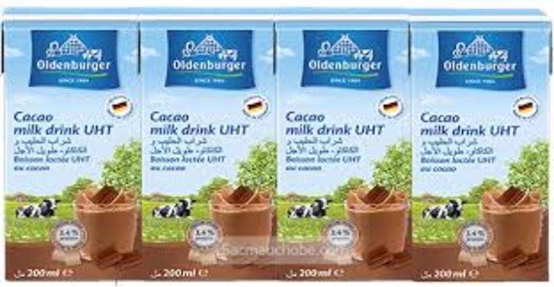 Sữa tươi Oldenburger vị socola thùng 24 hộp 200ml