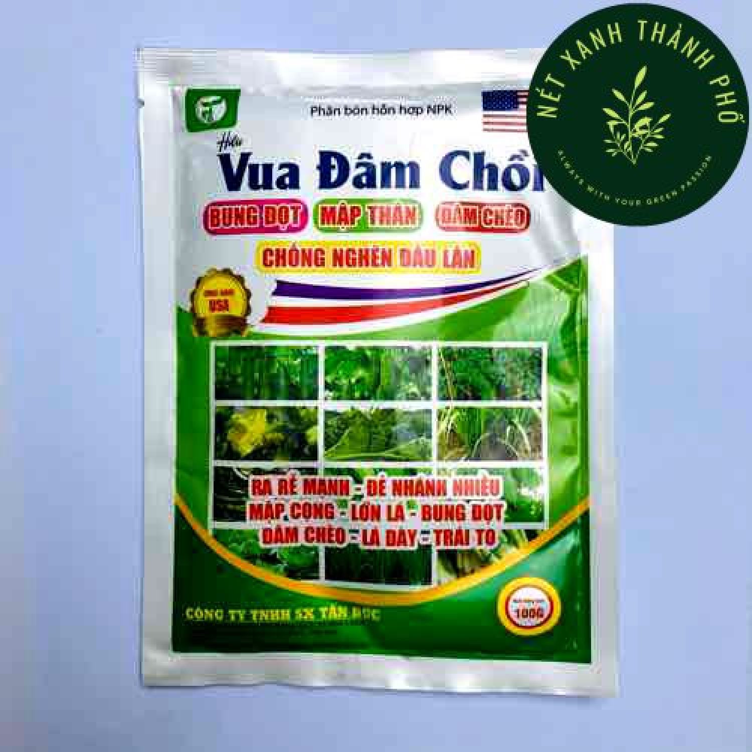 Phân bón Vua Đâm Chồi, ra rễ mạnh, nhánh nhiều, thân to, đâm chồi mạnh