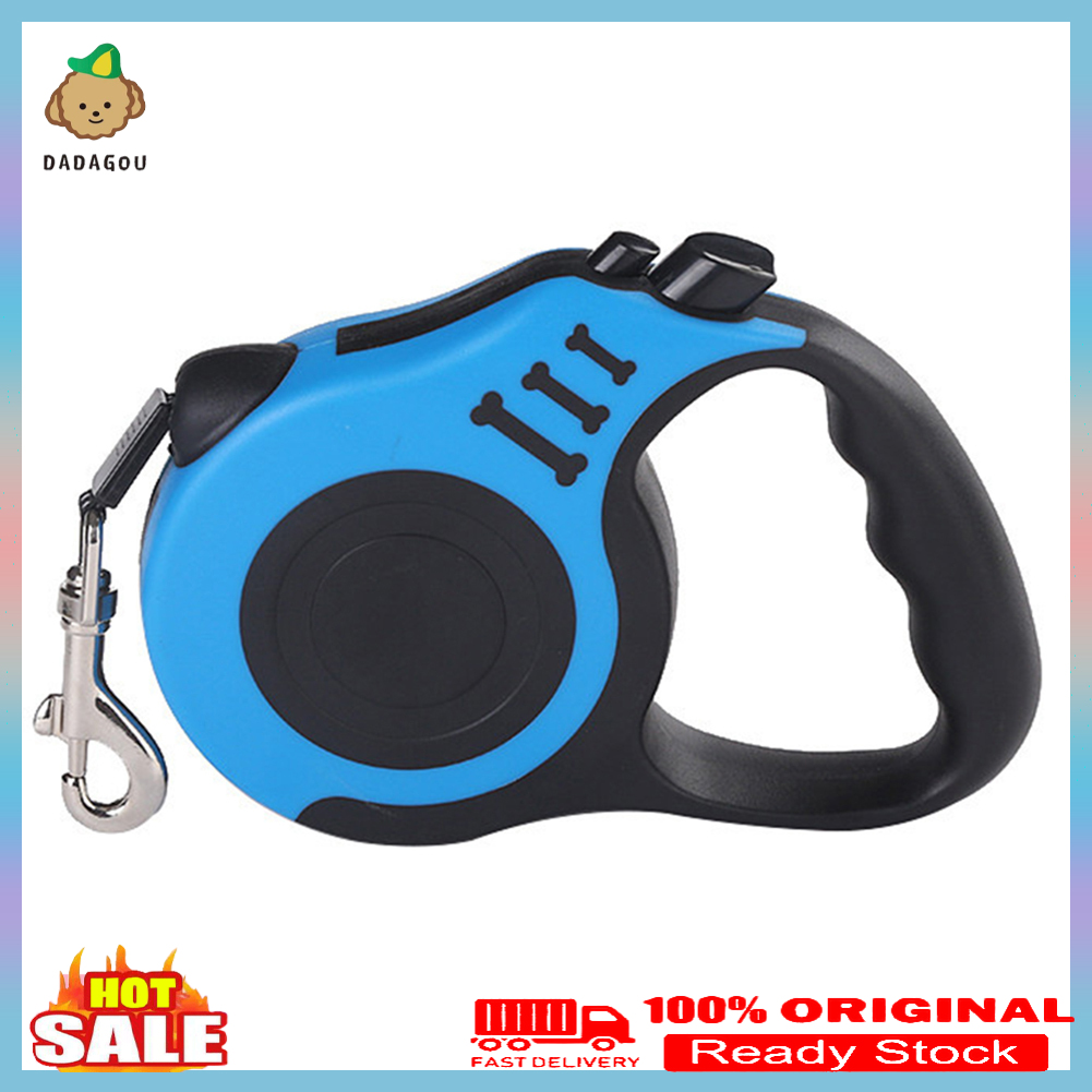 DADAGOU Dây dắt thú cưng có thể thu gọn nhiều màu sắc và kích thước khác nhau