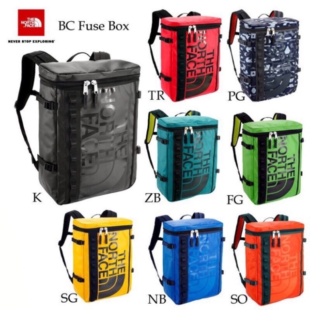 Balo chống nước The North Face fuse box 30 lít có ngăn bí mật phượt dã ngoại đi học siêu bền
