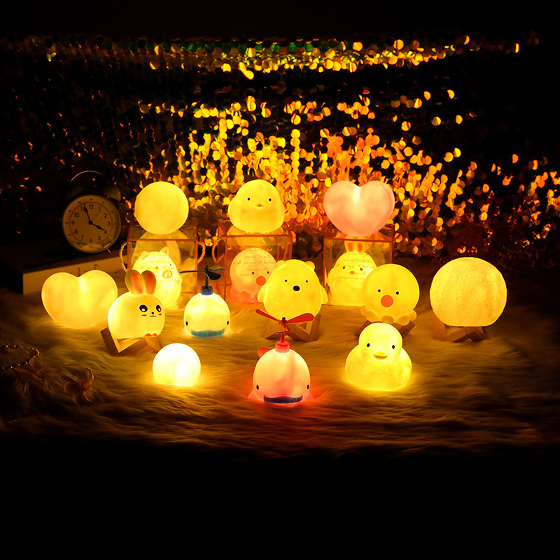 Đèn ngủ led hoạt hình dễ thương . quà tặng sinh nhật ,kỉ niệm