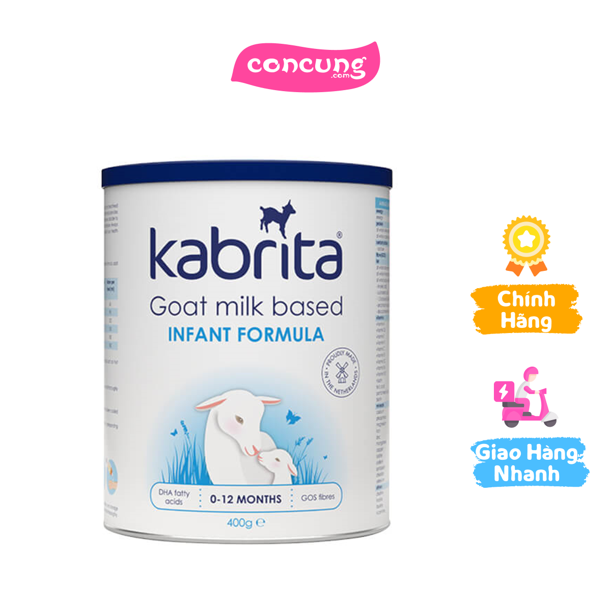 Sữa dê Kabrita Số 1 400g 0-12 tháng