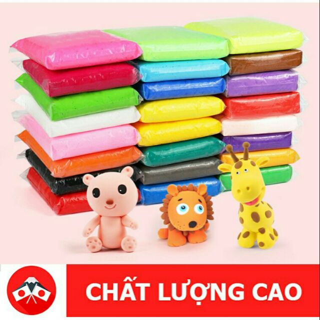 Đất sét nhật 12 màu 24 màu