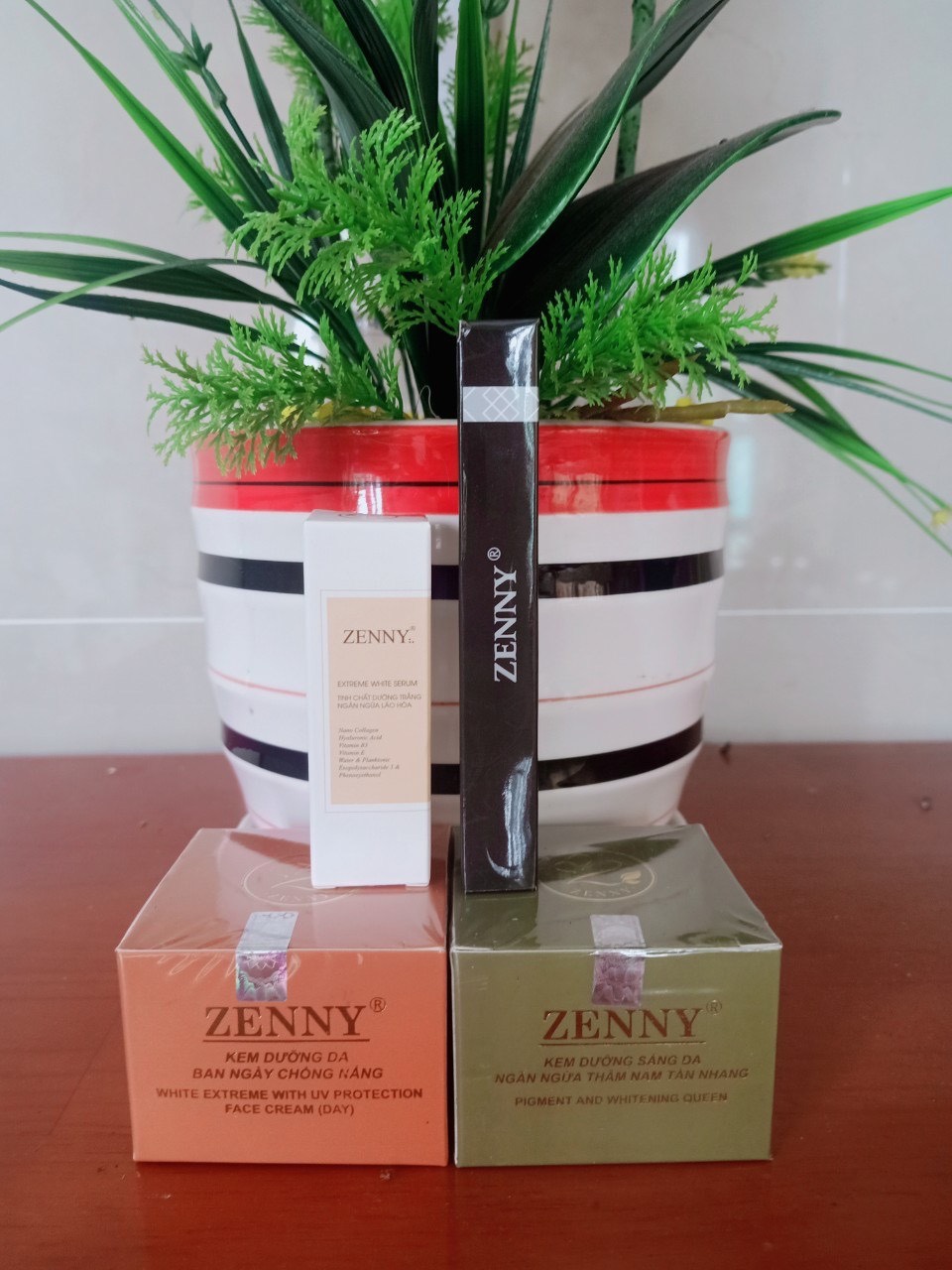 Combo zenny kem dưỡng sáng da, ngăn ngừa thâm nám, tàn nhan