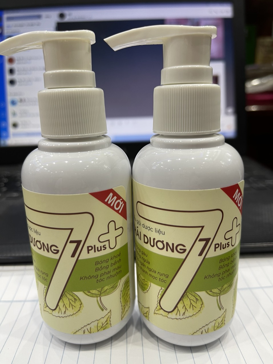 Dầu gội dược liệu thái dương 7 plus - chai 100ml