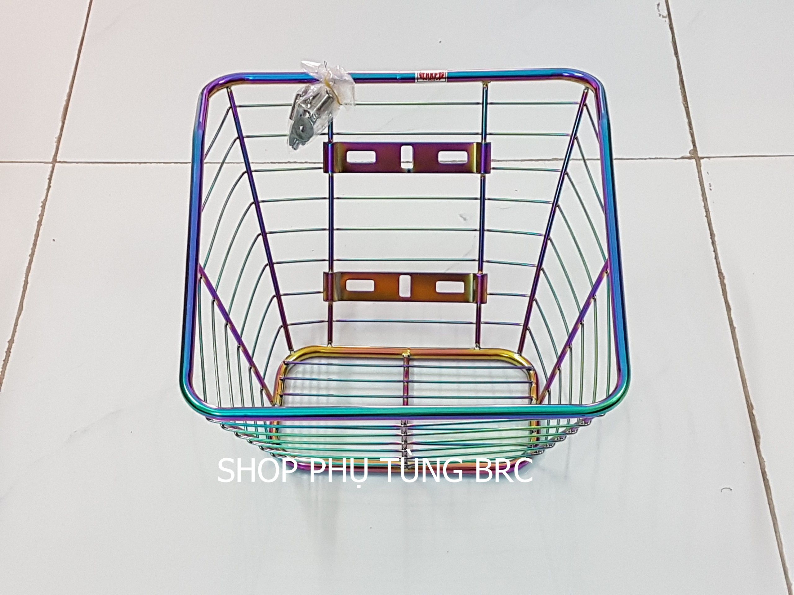 Rổ titan đa năng dùng cho các đời xe WAVE ( Shop uy tín, Giao hàng nhanh, chất lượng, Giá cả cực tốt, Mua ngay)