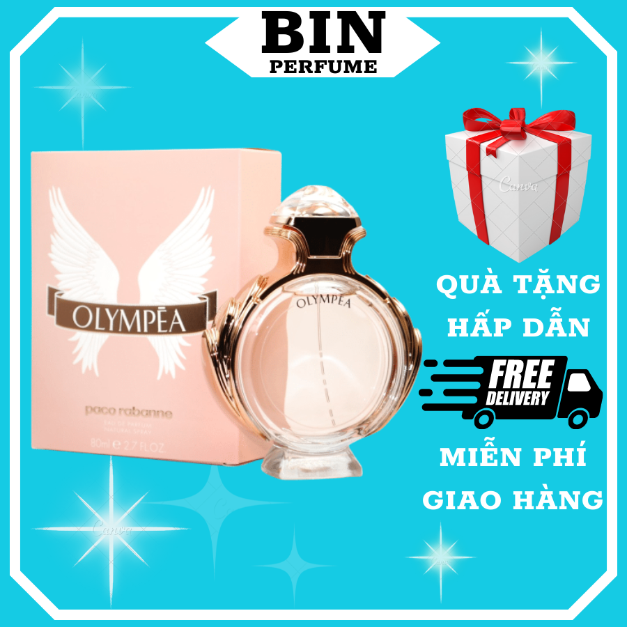 Nước hoa nữ paco rabanne olympéa eau de parfum 80ml