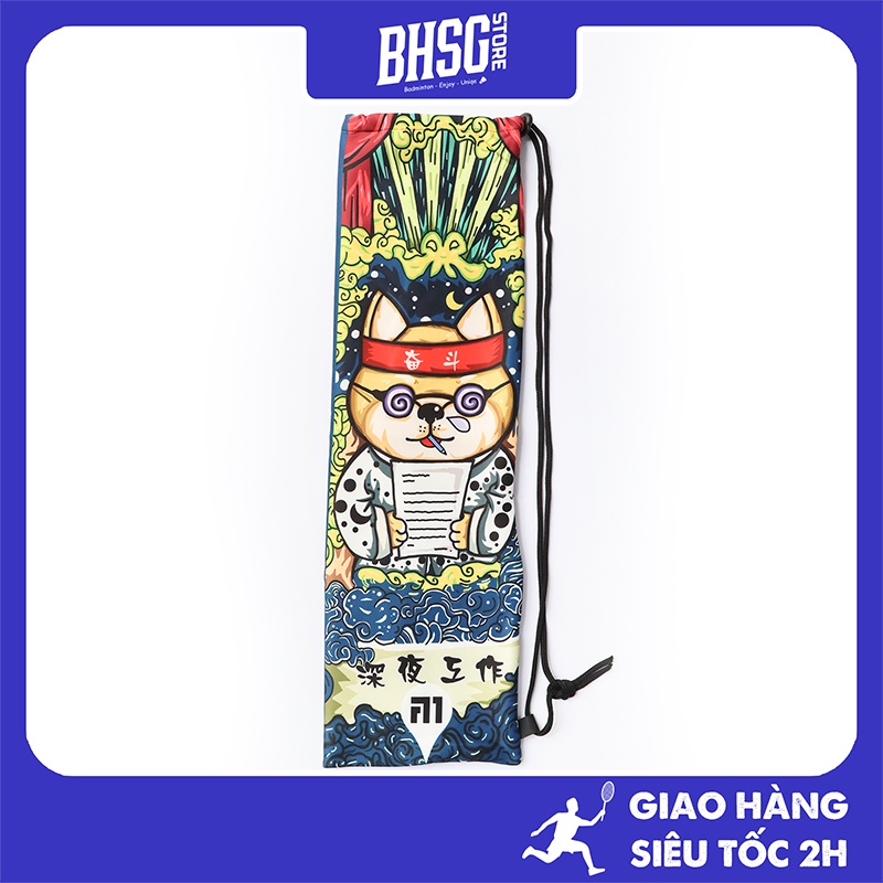 Túi nhung đựng vợt cầu lông - hàng đẹp xịn