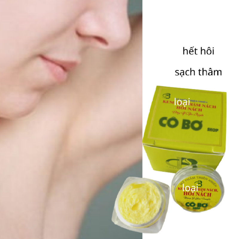 [HCM]Kem loại bỏ Hôi nách- Thâm nách Cô Bơ-Hết hôi sau 3 ngày hết thâm sau 7 ngày giảm tiết mồ hôi sáng mịn da