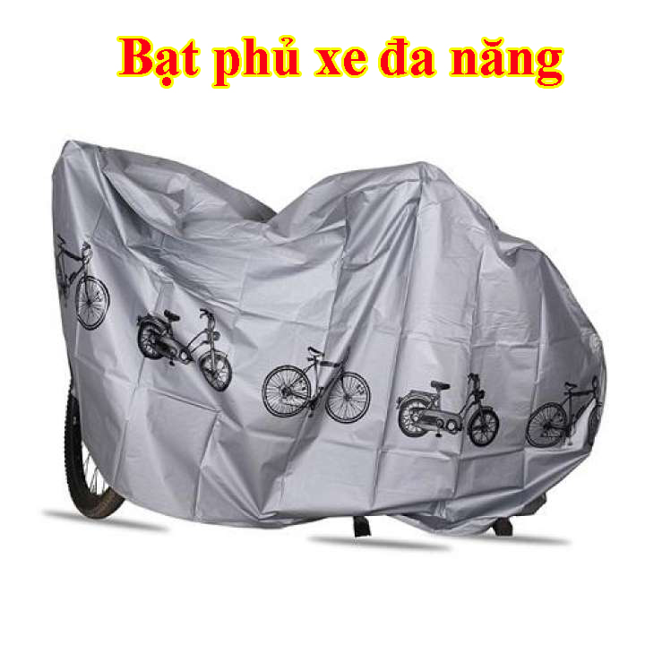 Bạt phủ xe đa năng - xe máy - xe điện - xe đạp - bạt phủ bảo vệ xe - chống mưa nắng