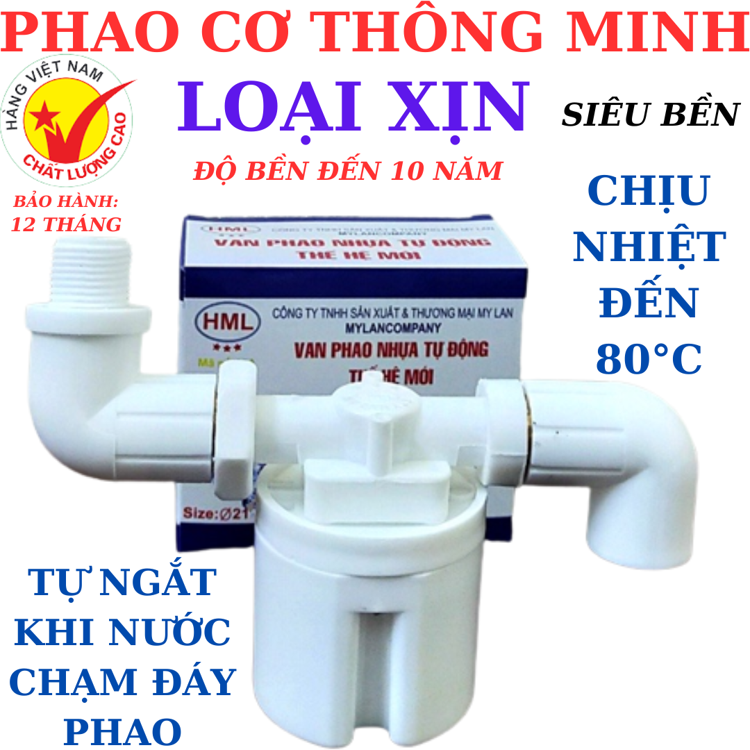 Van Phao Cơ Thông Minh MYLAN Tự Động Xả Ngắt Nước Chống Tràn Cho Bồn,Bể, Máng Uống Tự Động Chăn Nuôi