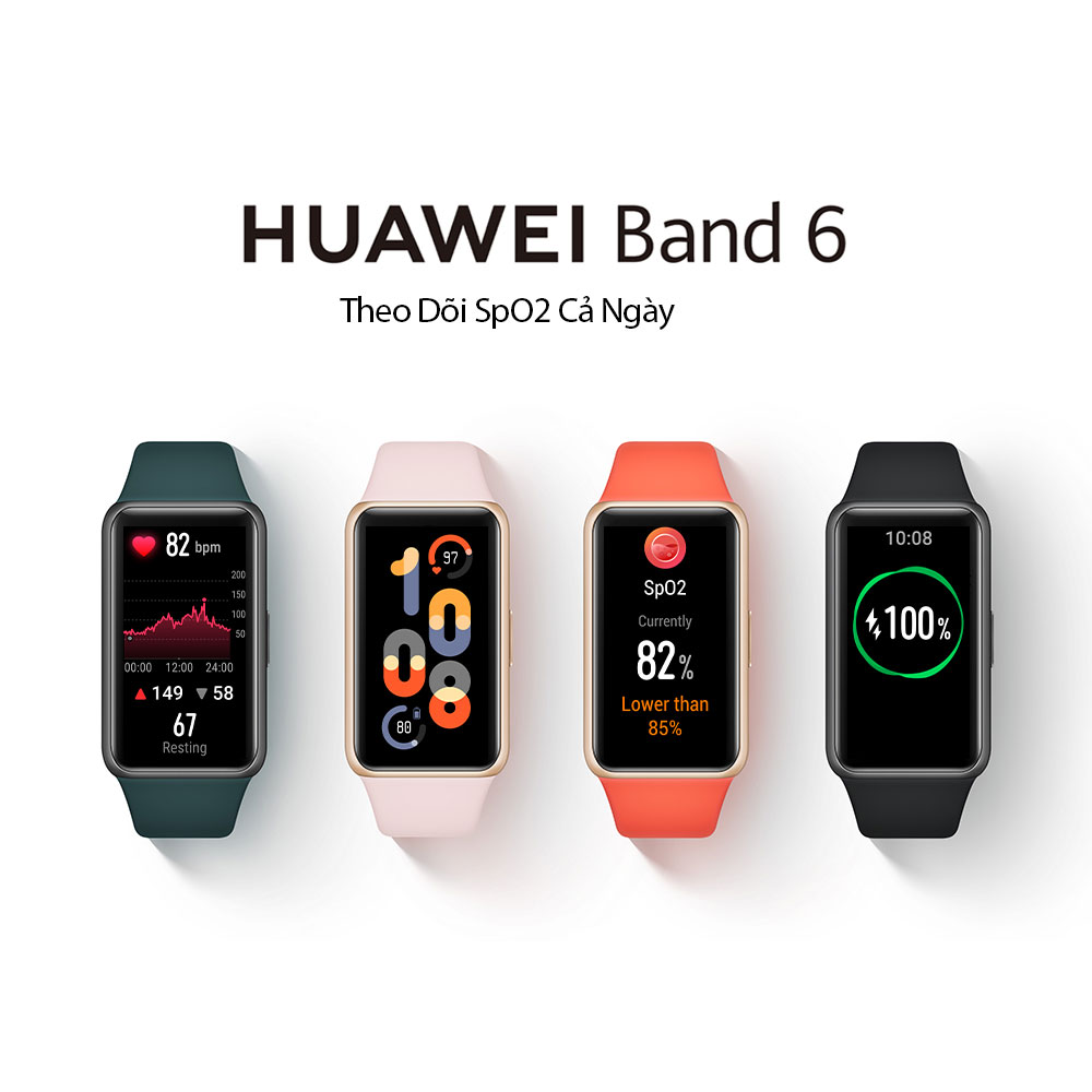 Vòng Đeo Tay Thông Minh HUAWEI Band 6 | đồng hồ thông minh | Theo