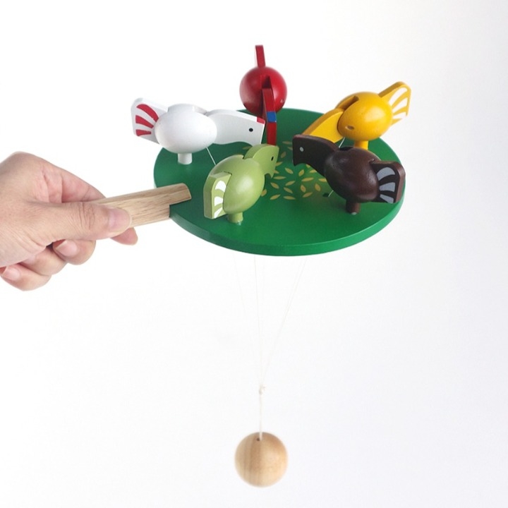 Gà mổ thóc winwintoys - Đồ chơi gỗ