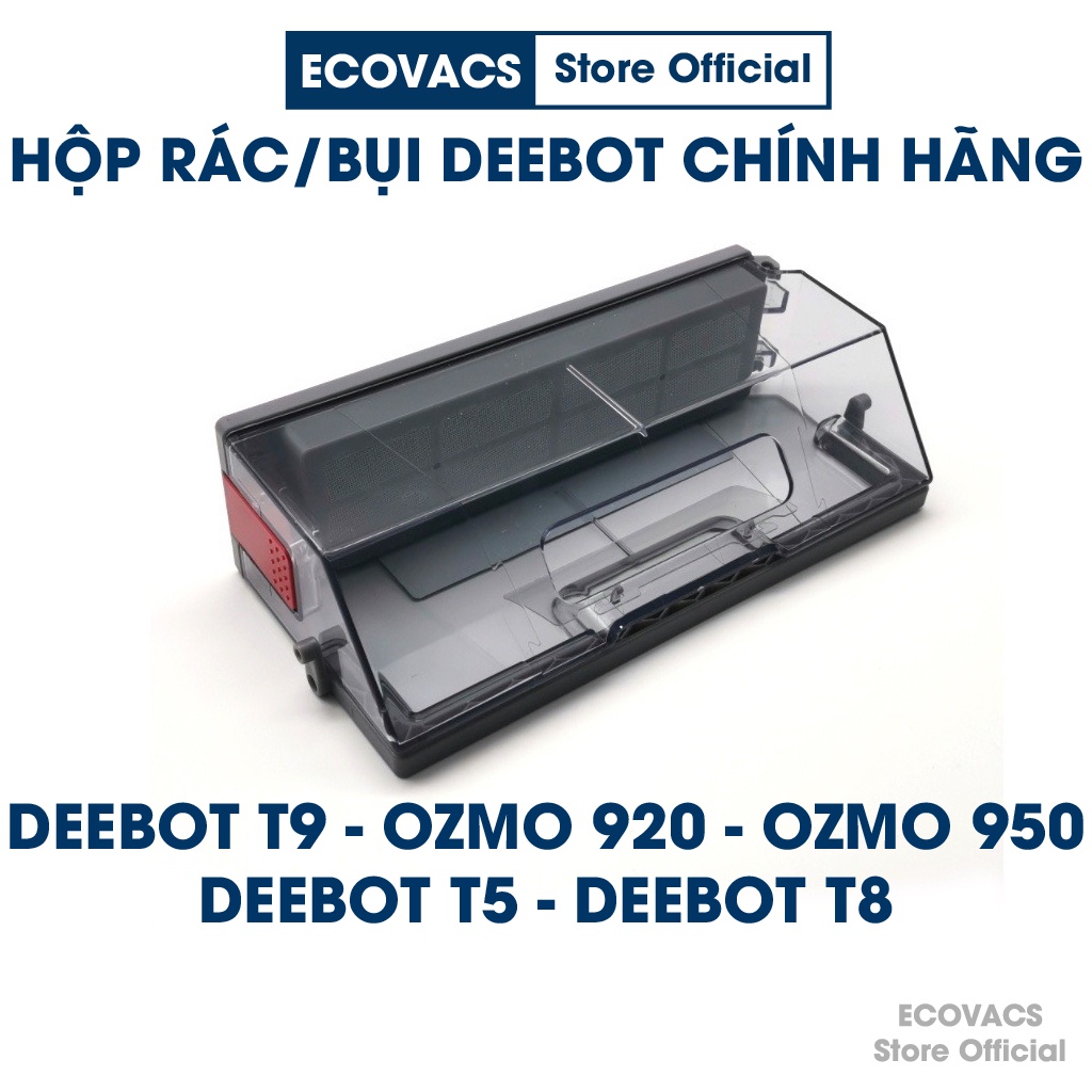 Hộp rác robot hút bụi ecovacs deebot t5 hero / t8/ aivi /t9/ dx33 / dx55 / dx65 / ozmo 950 / ozmo 920