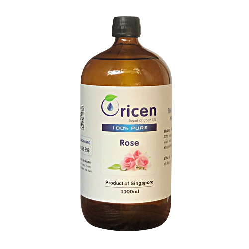 Tinh dầu hoa hồng oricen 1000ml