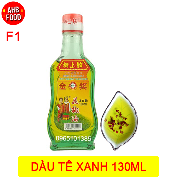 Dầu tê xanh/dầu hoa tiêu 130ml - loại nhỏ, tiệnd dụng