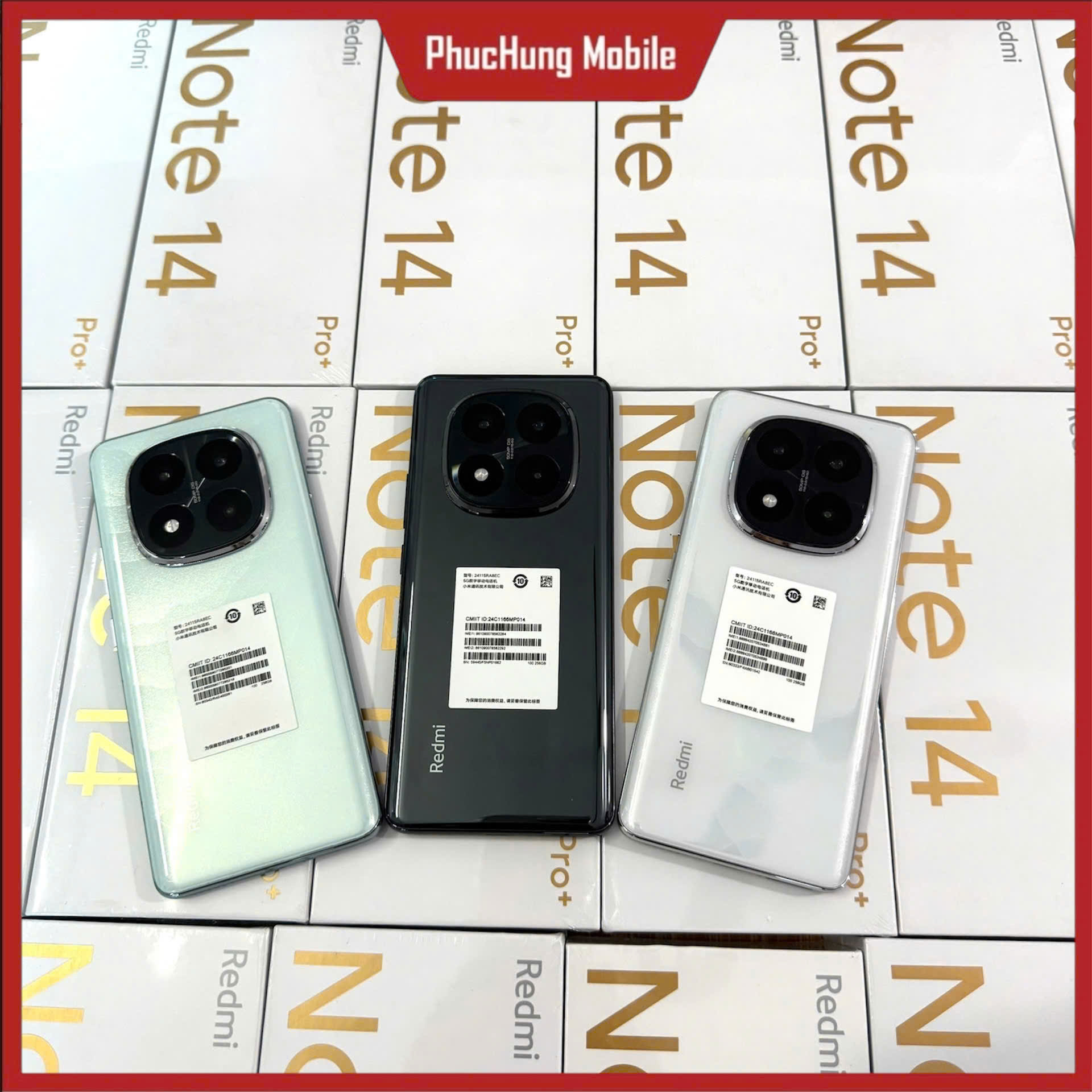 Điện thoại Xiaomi Redmi Note 14 pro plus 5G, Chip Snapdragon 7S Gen 3, pin 6.200maH, sạc nhanh 90W